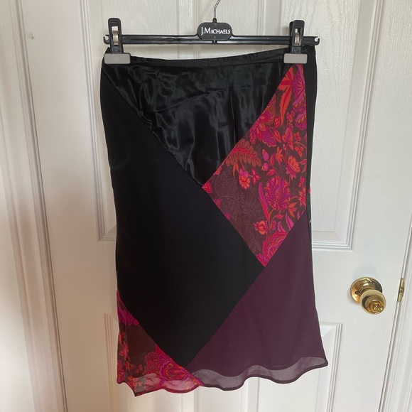 Whimsigoth patchwork midi skirt - Picture 1 of 3